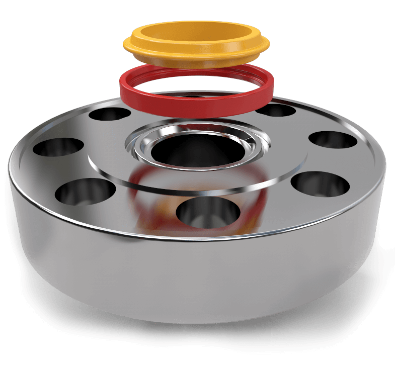 TPC Ultra Compact Flange with UX Seal Ring