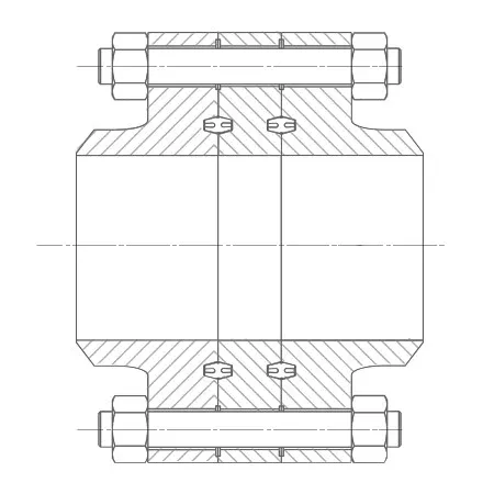 TPC Compact Flange - technical Paddle Spacer